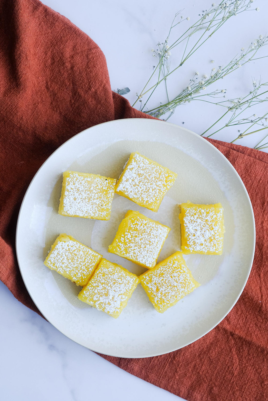 Sugar-Free Summer Delight: Almond Flour Lemon Bars with Flavor Frenzy