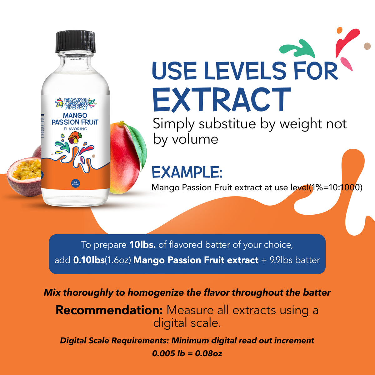 Mango Passion Fruit - Oil Soluble Flavoring